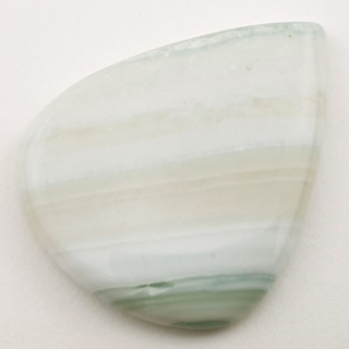 Saturn chalcedon kaboszon 44x34 mm nr 20