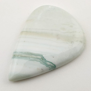 Saturn chalcedon kaboszon 45x33 mm nr 29