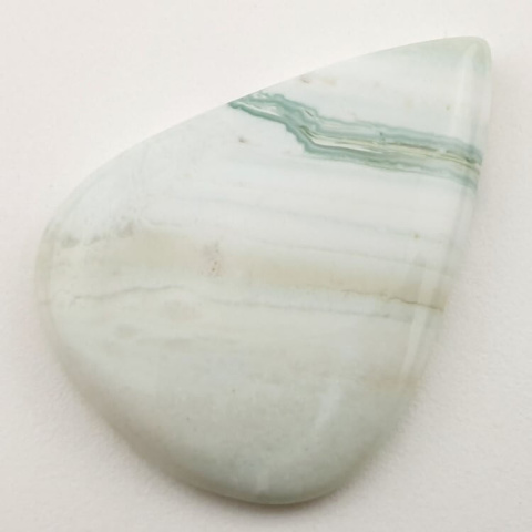 Saturn chalcedon kaboszon 45x33 mm nr 29