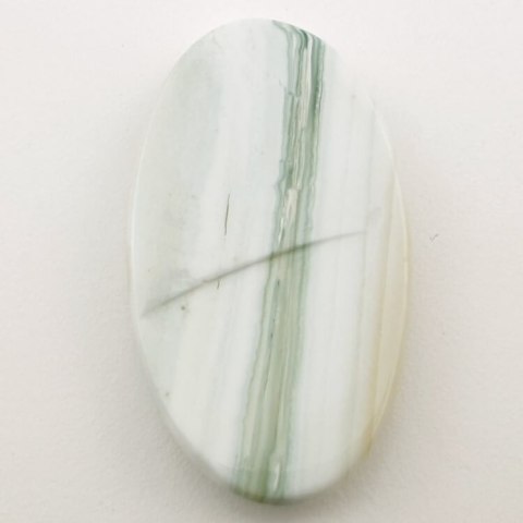 Saturn chalcedon kaboszon 49x28 mm nr 19