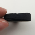 Czarny turmalin kaboszon surowy 30x27 mm nr 277