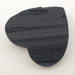 Czarny turmalin kaboszon surowy 30x28 mm nr 285