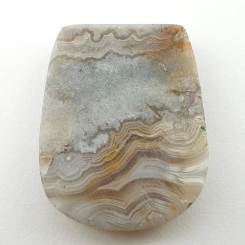 Agat koronkowy kaboszon 28x22 mm nr 146