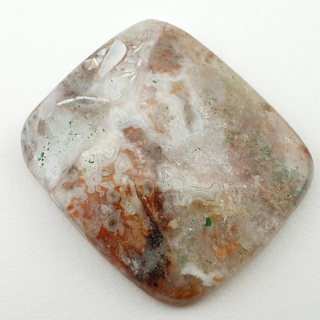 Agat koronkowy kaboszon 30x26 mm nr 152