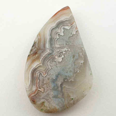 Agat koronkowy kaboszon 39x24 mm nr 108