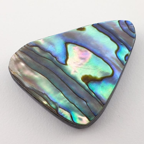 Paua Abalone kaboszon 3,2x2,3 cm nr 62