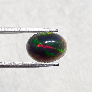 Czarny Opal Etiopski 10x8 mm nr 306