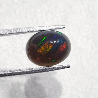 Czarny Opal Etiopski 10x8 mm nr 322