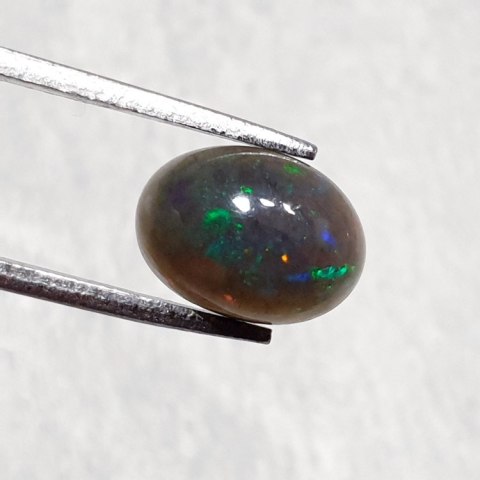 Czarny Opal Etiopski 10x8 mm nr 332