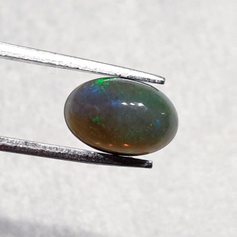 Czarny Opal Etiopski 11x7 mm nr 316