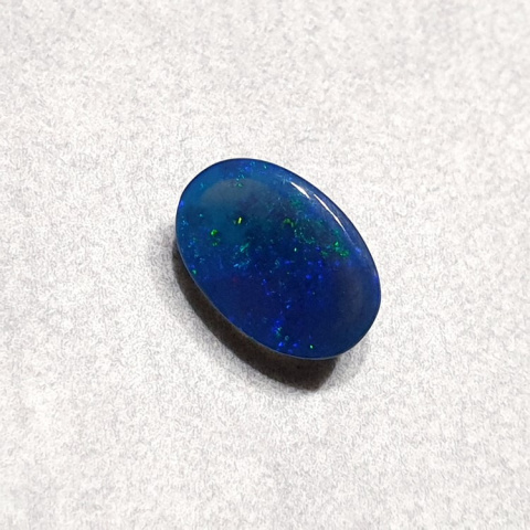 Czarny Opal Etiopski 11x7 mm nr 331