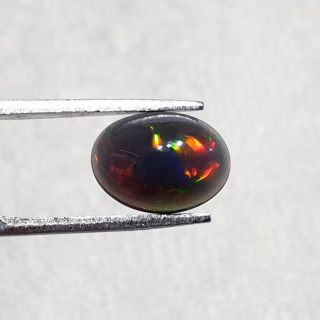 Czarny Opal Etiopski 11x8 mm nr 304