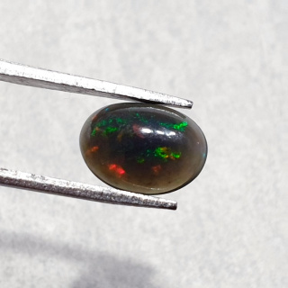 Czarny Opal Etiopski 11x8 mm nr 312