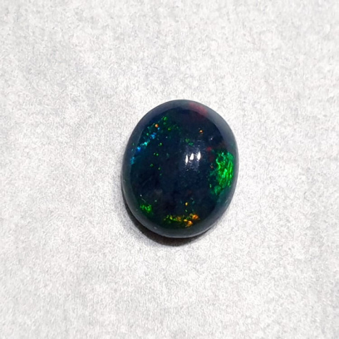 Czarny Opal Etiopski 11x9 mm nr 282