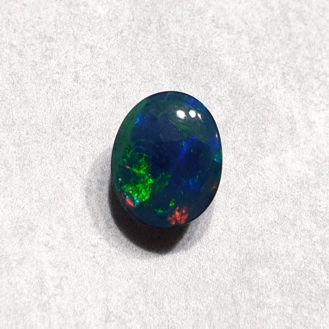 Czarny Opal Etiopski 11x9 mm nr 315