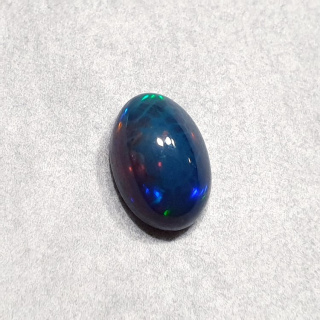 Czarny Opal Etiopski 12x8 mm nr 318