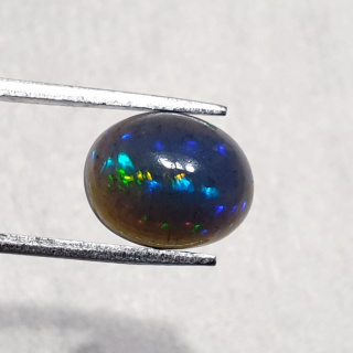 Czarny Opal Etiopski 12x9 mm nr 281