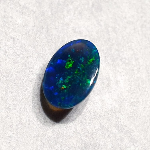 Czarny Opal Etiopski 13x9 mm nr 264