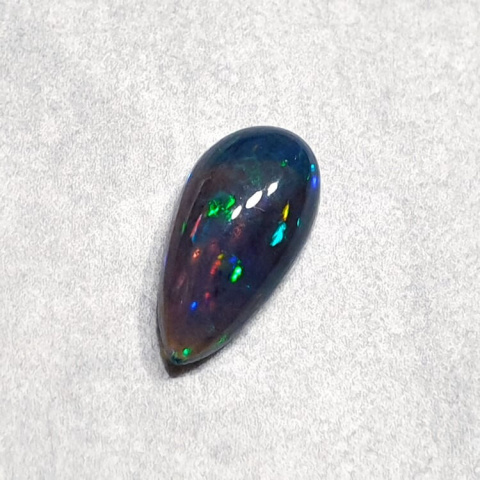 Czarny Opal Etiopski 14x7 mm nr 265