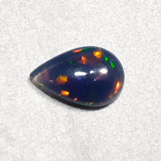 Czarny Opal Etiopski 15x10 mm nr 256