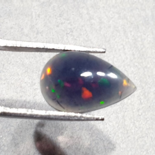 Czarny Opal Etiopski 15x10 mm nr 256