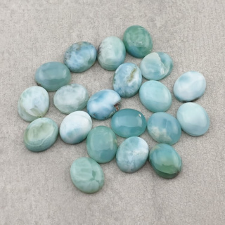 Larimar kaboszon 11x9 mm 1 szt