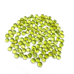 Perydot oliwin kaboszon fi 6 mm 1 szt