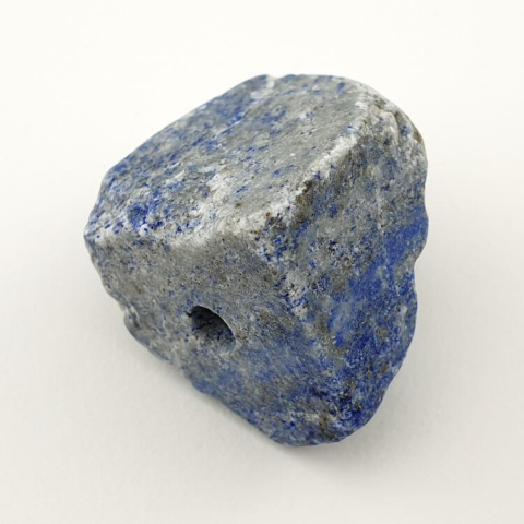 Lapis lazuli bryłka z dziurką 19x20 mm nr 44