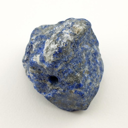 Lapis lazuli bryłka z dziurką 19x25 mm nr 17
