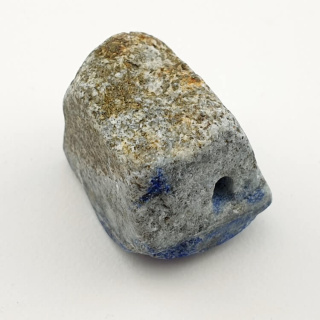 Lapis lazuli bryłka z dziurką 21x17 mm nr 21