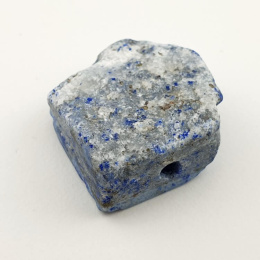 Lapis lazuli bryłka z dziurką 21x20 mm nr 28