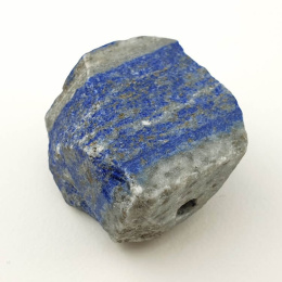 Lapis lazuli bryłka z dziurką 21x20 mm nr 71