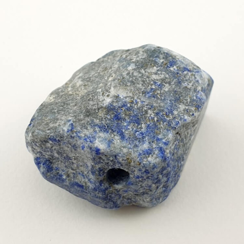 Lapis lazuli bryłka z dziurką 21x21 mm nr 70