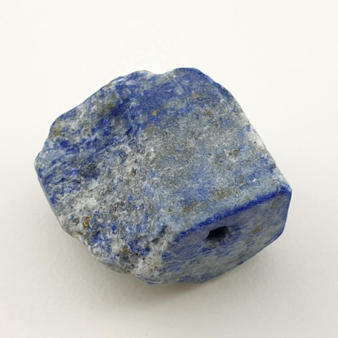 Lapis lazuli bryłka z dziurką 21x21 mm nr 70