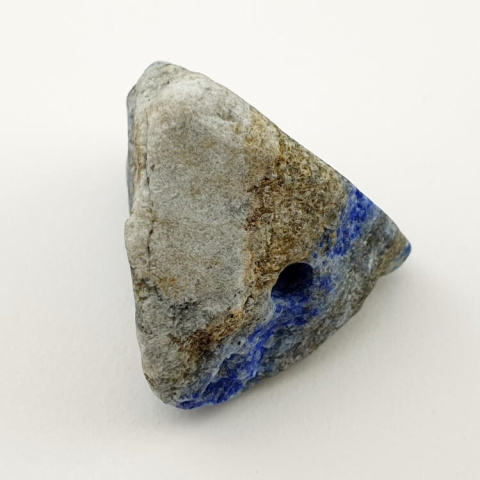 Lapis lazuli bryłka z dziurką 21x26 mm nr 51