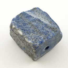 Lapis lazuli bryłka z dziurką 22x21 mm nr 16