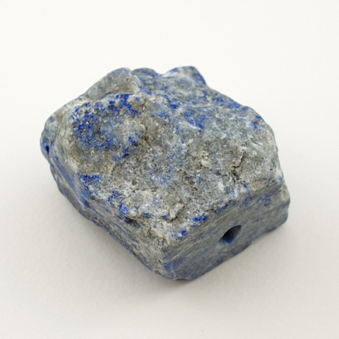 Lapis lazuli bryłka z dziurką 22x22 mm nr 4