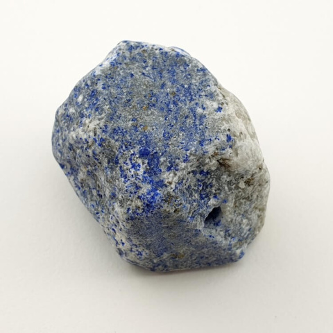 Lapis lazuli bryłka z dziurką 23x23 mm nr 63