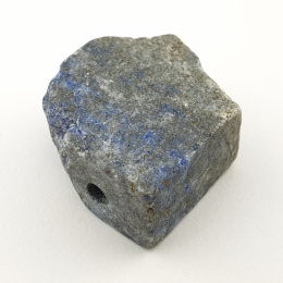 Lapis lazuli bryłka z dziurką 24x21 mm nr 65