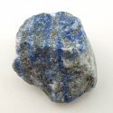 Lapis lazuli bryłka z dziurką 25x23 mm nr 31