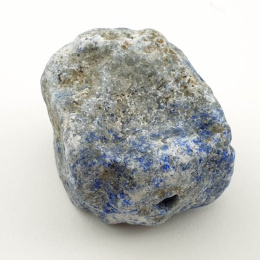 Lapis lazuli bryłka z dziurką 26x24 mm nr 59