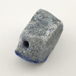 Lapis lazuli bryłka z dziurką 27x18 mm nr 41