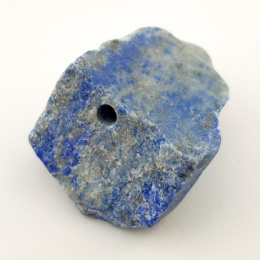 Lapis lazuli bryłka z dziurką 30x22 mm nr 9