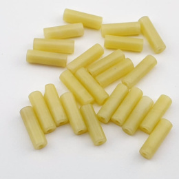 Jadeit cytrynowy walec 13x4 mm 2 szt