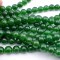 Jadeit zielony kula 8 mm sznur