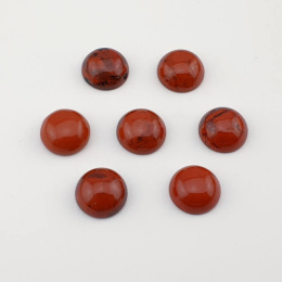 Jaspis czerwony kaboszon 10 mm 1 szt