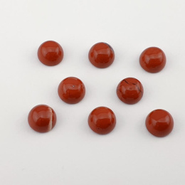 Jaspis czerwony kaboszon 6 mm 1 szt