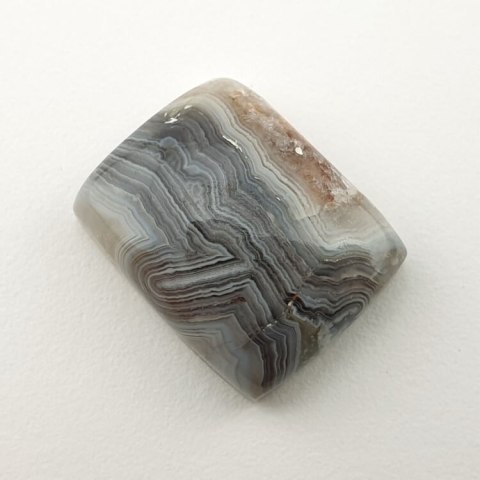 Agat koronkowy kaboszon 21x16 mm nr 203