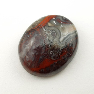 Agat koronkowy kaboszon 22x18 mm nr 219