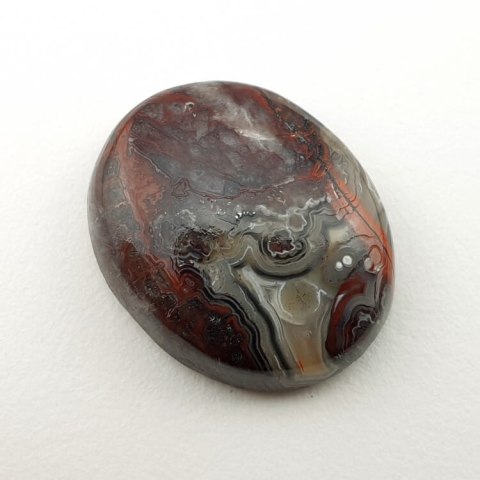 Agat koronkowy kaboszon 22x18 mm nr 219